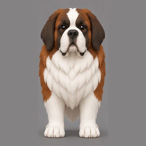 Hazel the St Bernard